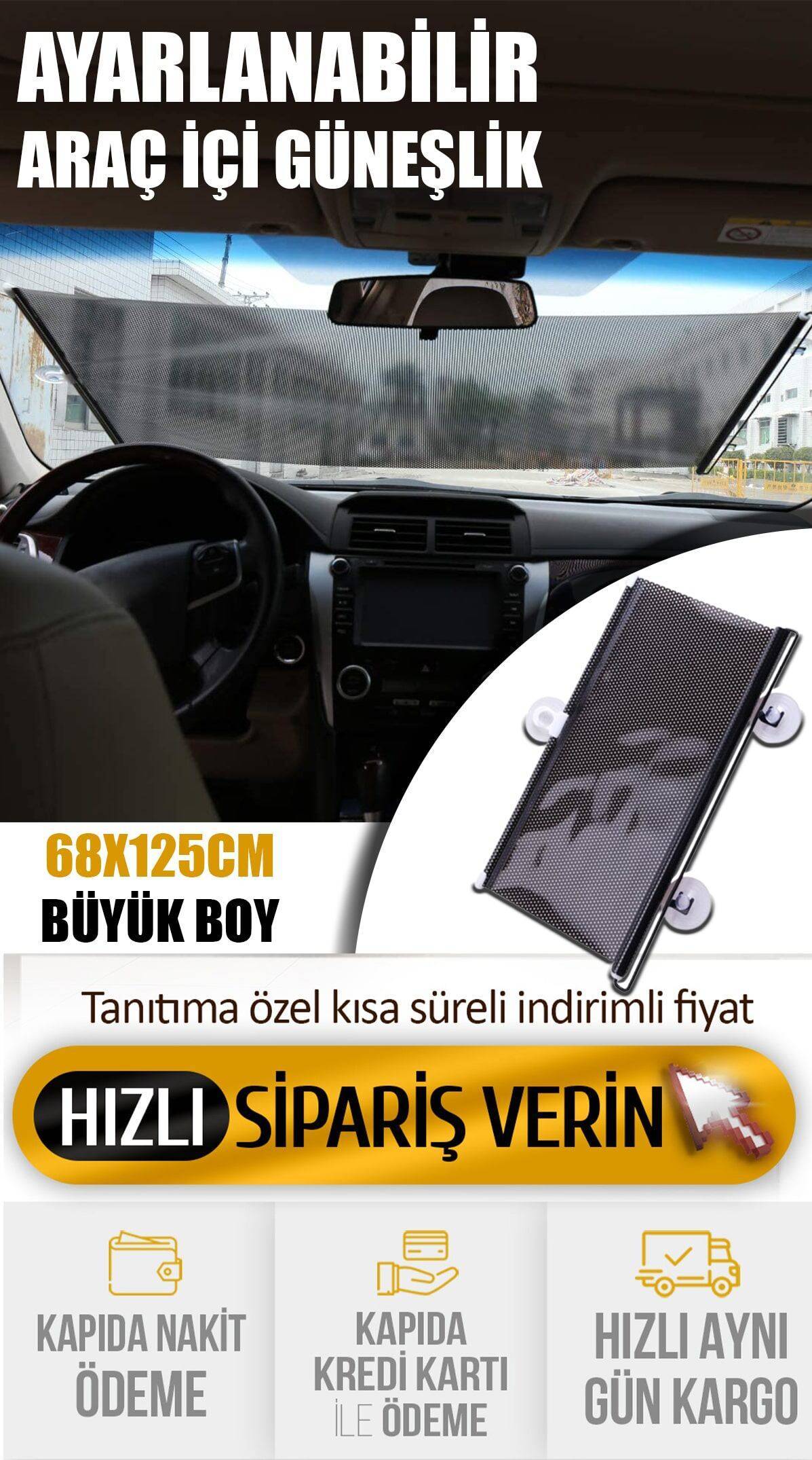 AYARLANABİLİR ARAÇ VE EV GÜNEŞLİĞİ